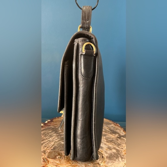 Vintage COACH Station Bag 5130 Black Made in the USA EUC - Picture 9 of 16